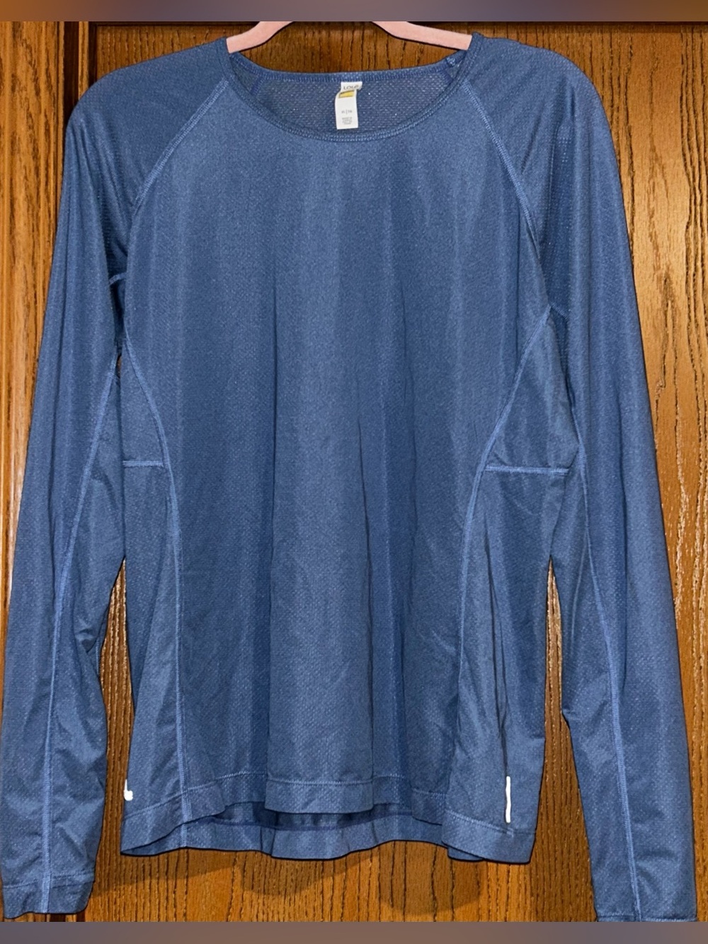 Lole Women’s Long Sleeve Crew Tee — Blue